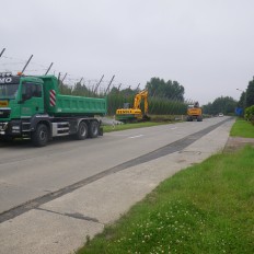 Aanleggen fietspaden Watouseweg Poperinge