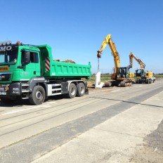 Aanleggen fietspaden Watouseweg Poperinge