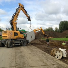 Aanleggen fietspaden Watouseweg Poperinge