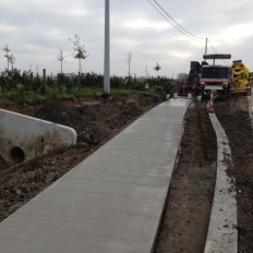 Aanleggen fietspaden Watouseweg Poperinge