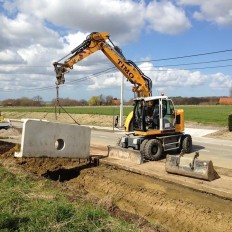 Aanleggen fietspaden Watouseweg Poperinge