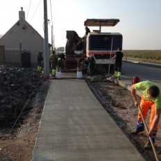 Aanleggen fietspaden Watouseweg Poperinge