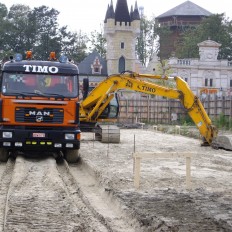 Aanleggen inkomzone Plopsaland De Panne