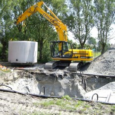 Aanleggen kampeerwagenpark Lombardsijde