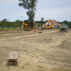 Aanleggen parkings Plopsaland De Panne