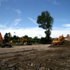 Aanleggen parkings Plopsaland De Panne