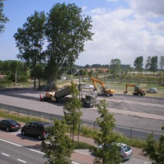 Aanleggen parkings Plopsaland De Panne