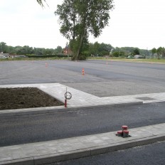 Aanleggen parkings Plopsaland De Panne