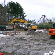 Aanleggen Plopzone Plopsaland De Panne