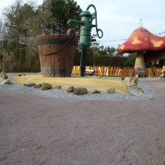 Aanleggen Plopzone Plopsaland De Panne