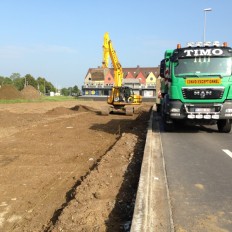 Aanleggen randparking Rijselsepoort Ieper