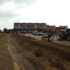 Aanleggen randparking Rijselsepoort Ieper