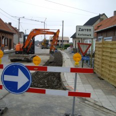 Aanleggen verkaveling Barisdamstraat Zarren