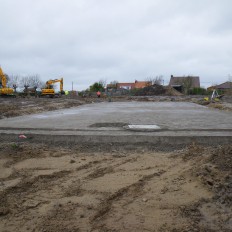 Aanleggen verkaveling Brouwerijstraat Hoogstade