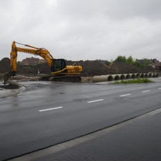 Aanleggen verkaveling Bruggestraat site Vermaut Hooglede