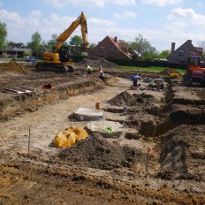 Aanleggen verkaveling Heidestraat Elverdinge