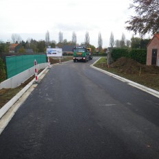 Aanleggen verkaveling Vermeulenstraat Ieper