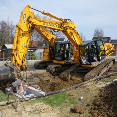 Aanleggen verkaveling Zuidstraat Lombardsijde