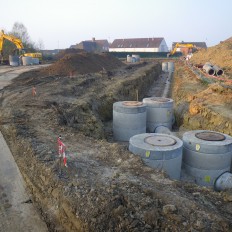 Aanleggen verkaveling Zuidstraat Lombardsijde