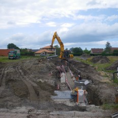 Aanleggen verkaveling Zuidstraat Lombardsijde
