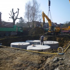 Omgevingsaanleg + parkings jeugdcentrum Poperinge