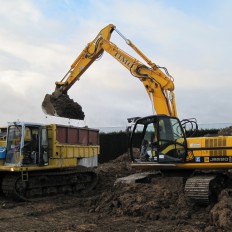 Rupsdumper & JCB 220LC BVBA Timo-Tuin Poperinge