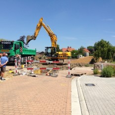 Aanleggen verkaveling Lijnzaadstraat Diksmuide