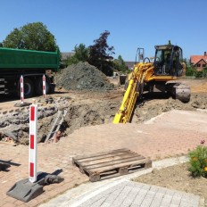 Aanleggen verkaveling Lijnzaadstraat Diksmuide