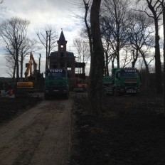 Omgevingsaanleg kasteeltje Pottestraat Poperinge