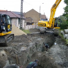 Rioleringswerken Kapellestraat Sint Jan Ter Biezen