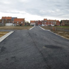 Aanleggen verkaveling Moorselestraat Menen