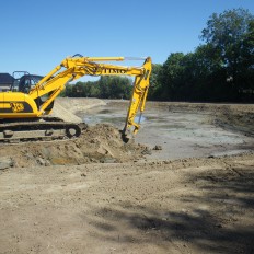 Aanleggen bufferbekken Proones Poperinge