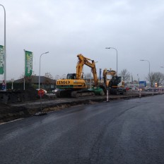 Infrastructuurwerken Multishop Desomer-Plancke Poperinge