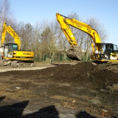 Aanleggen containerpark Poperinge