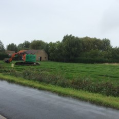 Aanleggen verkaveling Molenstraat Pervijze