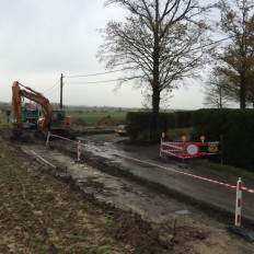 Heraanleg kruispunt Voormezelestraat-Bayernwald Wijtschate