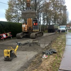 Heraanleg kruispunt Voormezelestraat-Bayernwald Wijtschate