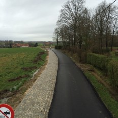 Heraanleg kruispunt Voormezelestraat-Bayernwald Wijtschate