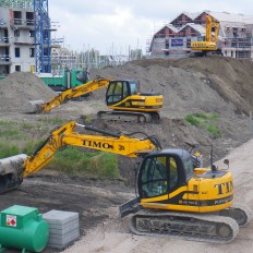 Aanleggen dienstweg Havengeul Nieuwpoort