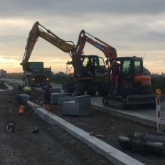 Aanleggen van fietspaden Douvieweg te Poperinge