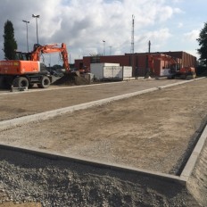 Uitbreiding parking sportzone Poperinge