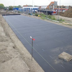 Aanleggen dienstweg Havengeul Nieuwpoort