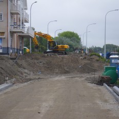 Aanleggen dienstweg Havengeul Nieuwpoort