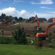 Aanleggen van verkaveling Willebeek te Kemmel