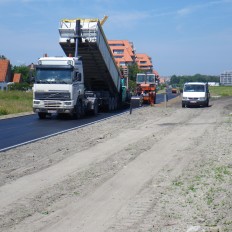 Aanleggen dienstweg Havengeul Nieuwpoort