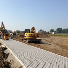 Aanleggen dienstweg Hipshoekbeek Poperinge